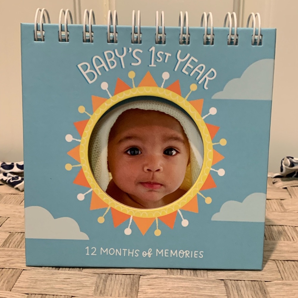 Baby’s first year photo book!